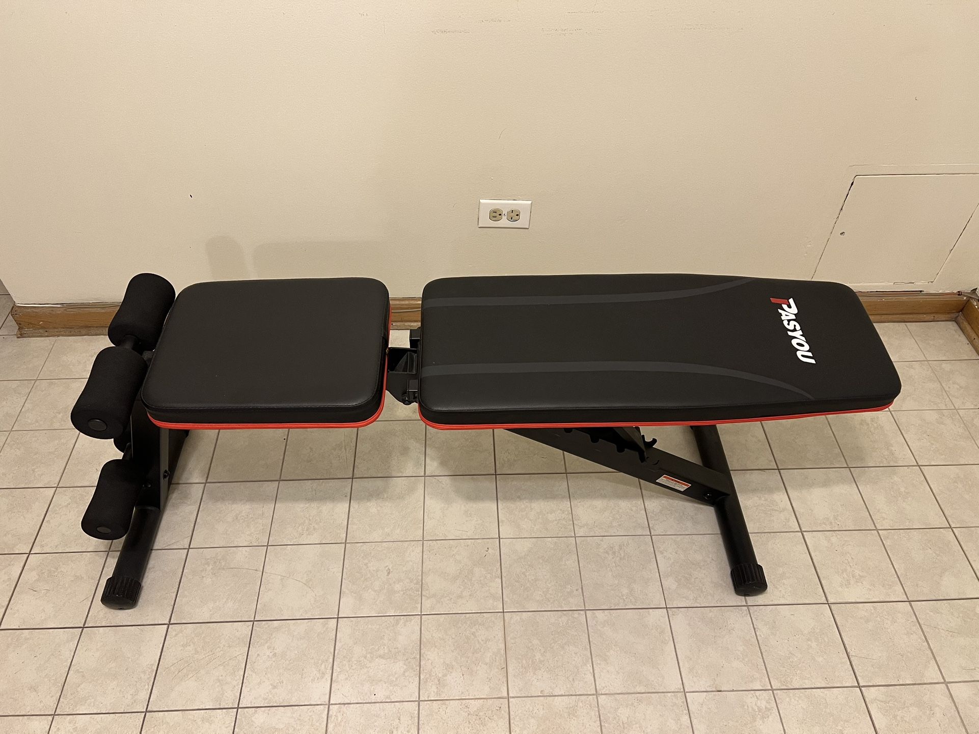 Adjustable Weight Bench (Pasyou)