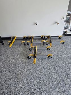 Set of 4 Daytona 1300lb car dollies