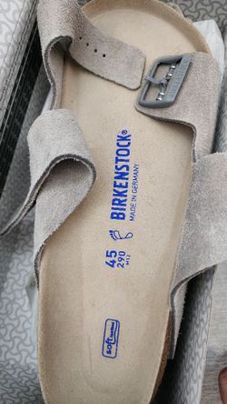 Birkenstock/ Arizona BS/ Gray Suede Leather: