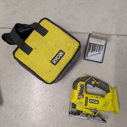 Ryobi ONE+ 18V Cordless Jigsaw w/ Bag & Bosch Blades (Tool Only)