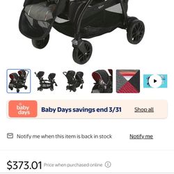 Graco Double Stroller Duo Modes