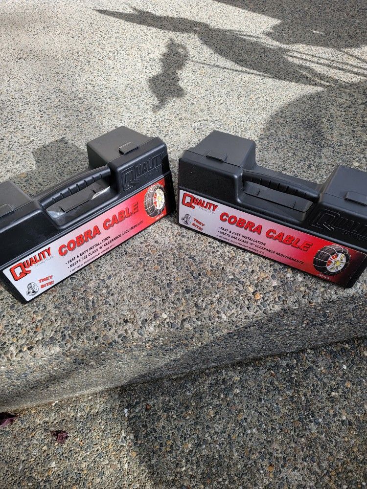 New Snow Cable Chains SC1038 14"-20"