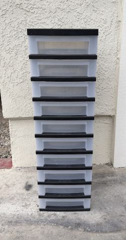 Plastic Drawer Storage