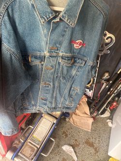 Hard Rock Cafe Levi jacket size large