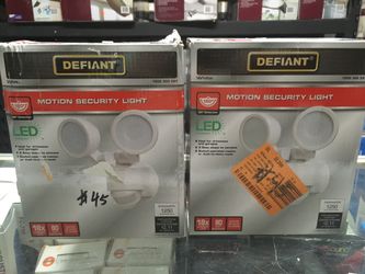 MOTION LED SECURITY LIGHTS