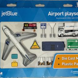 JetBlue Airport Toy Set
