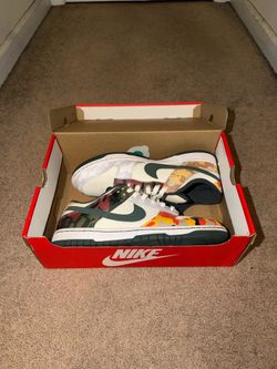 Nike Dunk Sail Multi Camo Size 10 $100‼️