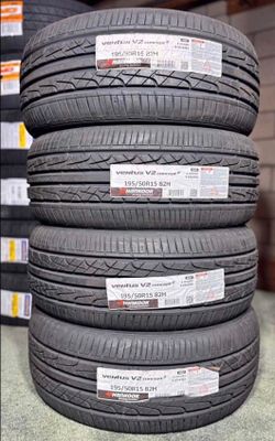 195/50R15 HANKOOK V2 INSTALLED / BALANCED