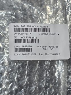 Evaporator For LG refrigerator 