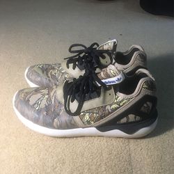 Adidas Men US 10M Tubular Runner Leaf Camo 