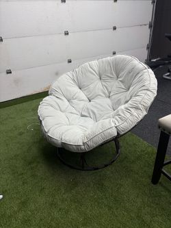 Papasan Chair with Cushion