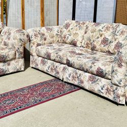 Nice Sofa And Loveseat Like New Dimension Sofa 92x38 Inch Loveseat 52x 38 Inch 