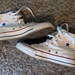 Size 5 - Converse Chuck Taylor All Star Canvas High Top White