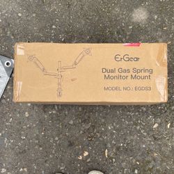 Dual Gas Spring Monitor Mount.