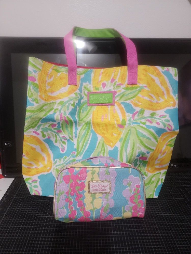 Lilly Pultizer Set/2 Bags Bundle BNWOT 