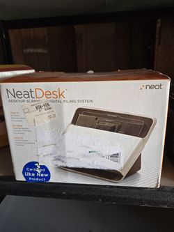 Neat Desk Digital Filing System