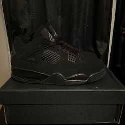 Jordan 4 Nike Black cat 9.5
