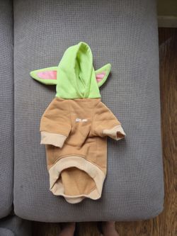 Yoda dog sweater