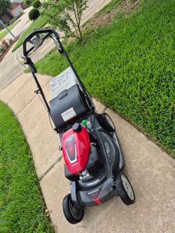 Honda hrx217hza control blade self propelled used working very well usado trabajando muy bien