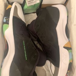 Jordan Zoom separate, Black/Green Strike Size 13