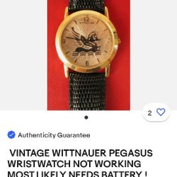 Wittnauer Movodo And Luxermnan Watches