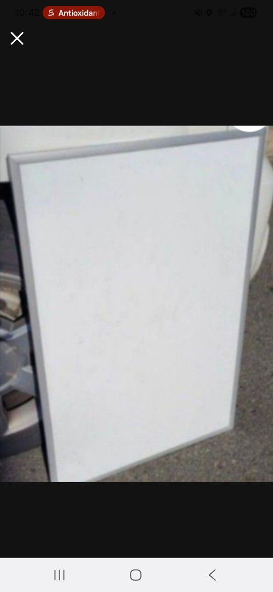 Dry Erase Board, 24 X 36