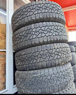 275 65 R 20 vendo llantas usadas Marca Goodyear