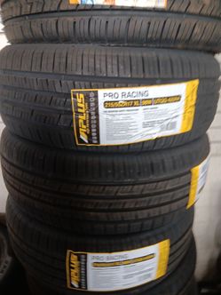 New set of tires 215 55 17