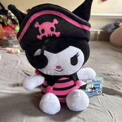 Kuromi Pirate Plush