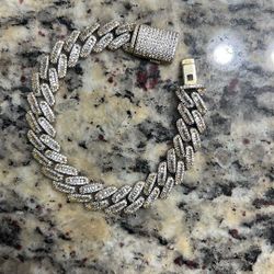 Gold Diamond Bracelet 