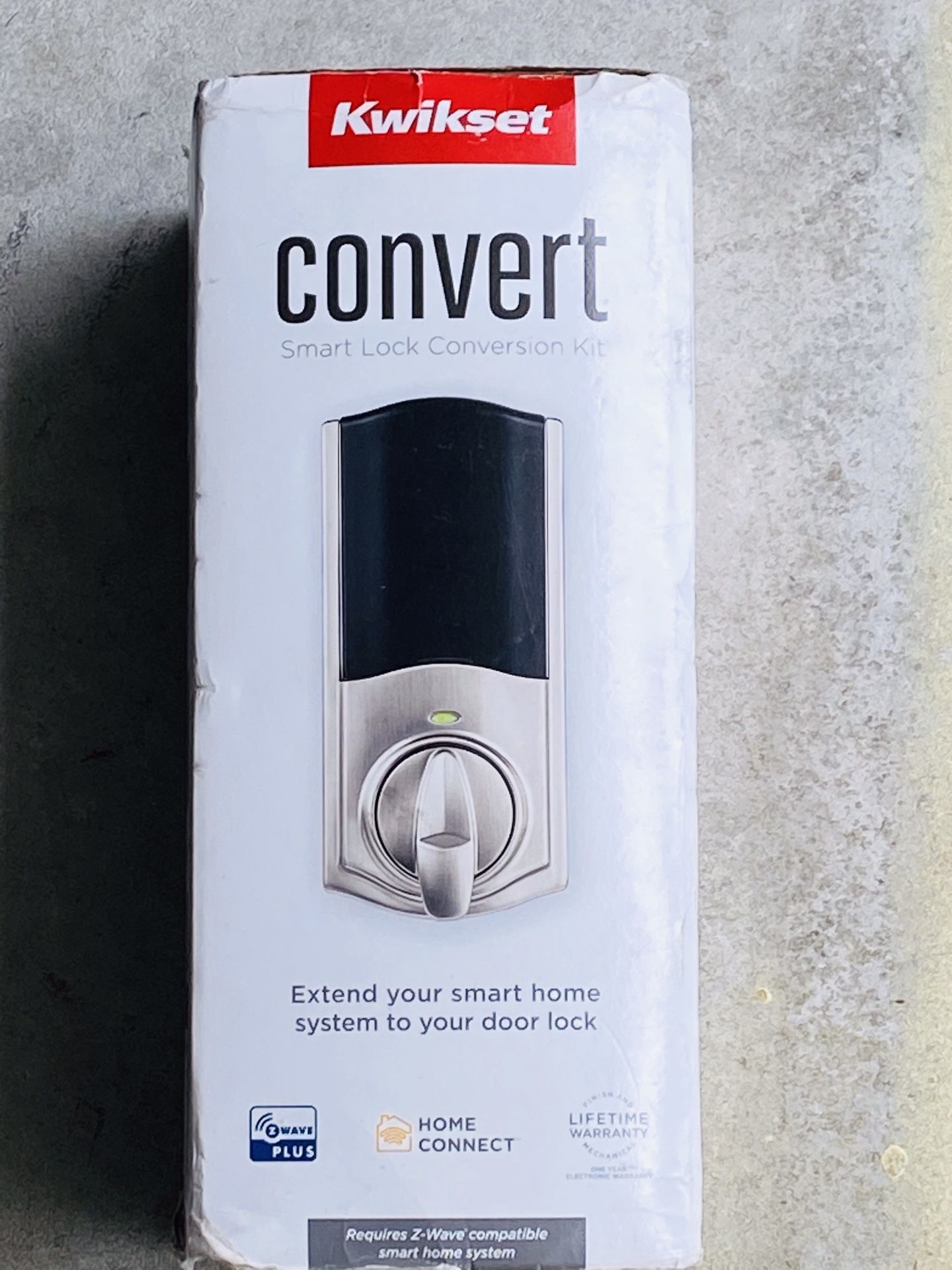 Kwikset new conversion door lock with factory warranty NIB