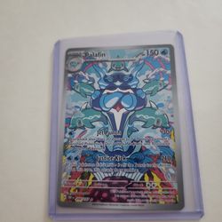 Palafin #200/197 Illustration Rare Pokémon card from the 2023 Scarlet & Violet