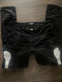 Skeleton amiri jeans size 31