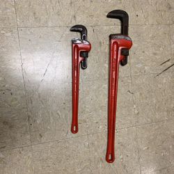 Rigid Pipe Wrench 24” And 36” Available