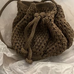 Purse Hobo Bag The SAK 13 inches high Nylon string body and strap