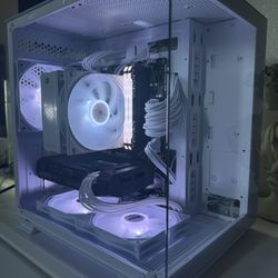White Gaming Pc Computer Desktop RTX