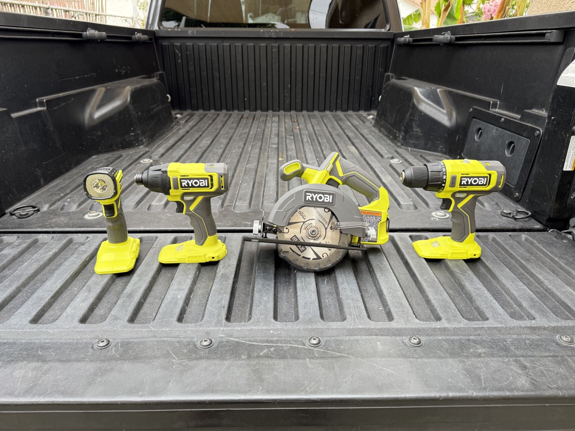RYOBI ONE+ 18V Cordless 4-Tool Combo Kit **Tool Only**