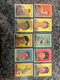 1958 Topps Baseball cards