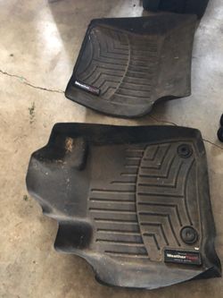 Weather tech floor mats front only for Tundra 2014-2020 these are the best!