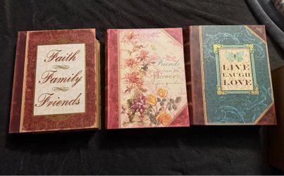 3 book boxes