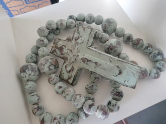 Handmade Clay Tabletop Rosary