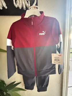 Puma Kids Track Jacket and Jogger Set