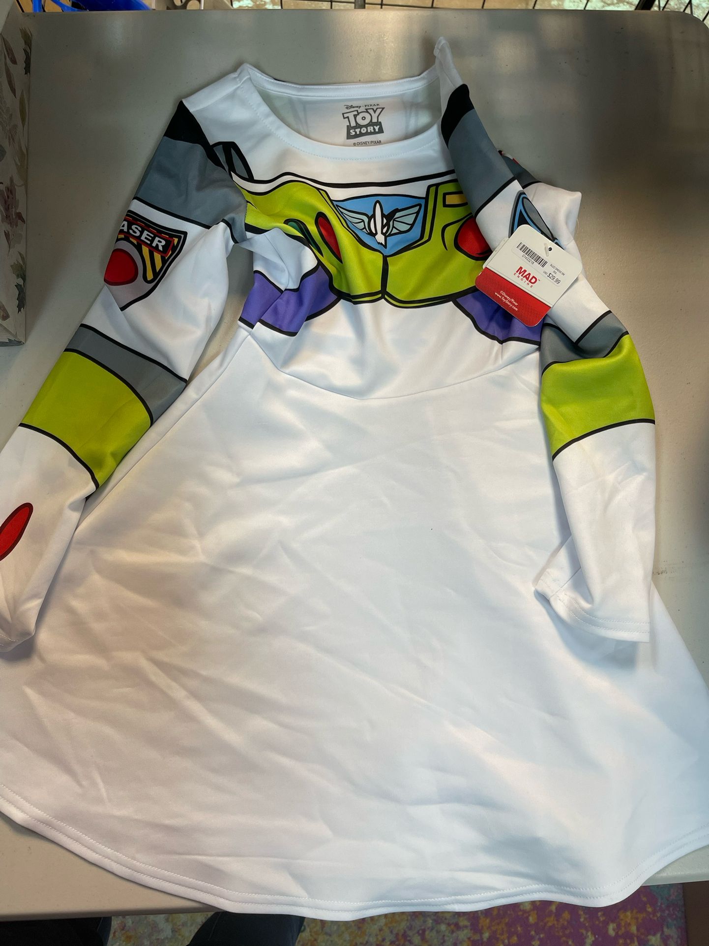 Child Small Buzz Lightyear Halloween Costume Dress