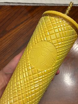 Yellow Starbucks Cup