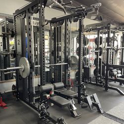 3 N 1 SMITH MACHINE🔹FUNCTIONAL TRAINER🔹SQUAT RACK