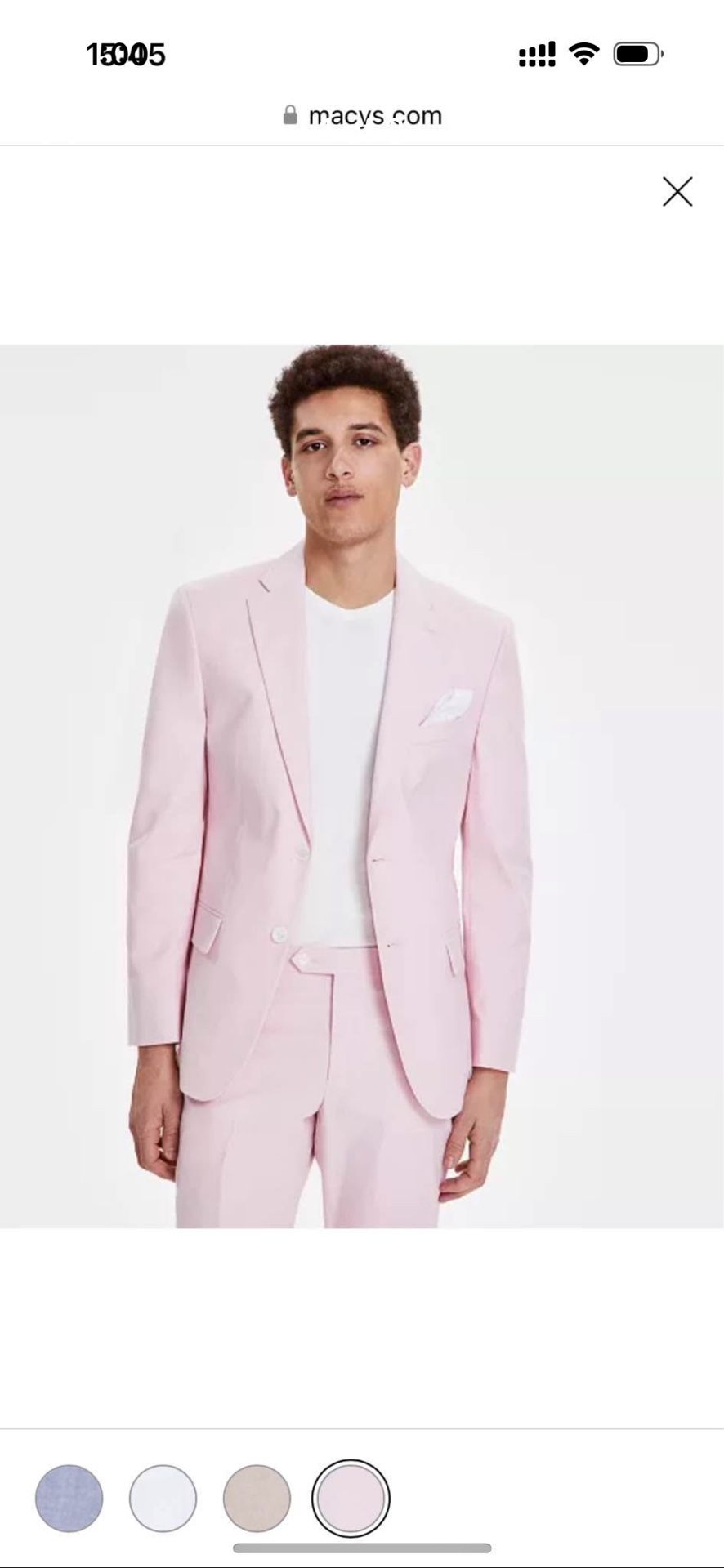 Modern Light pink suit