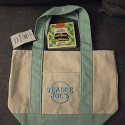 Trader Joe's Mini Tote Bag and Dubai Chocolate