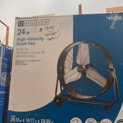 24in High Velocity Drum Fan