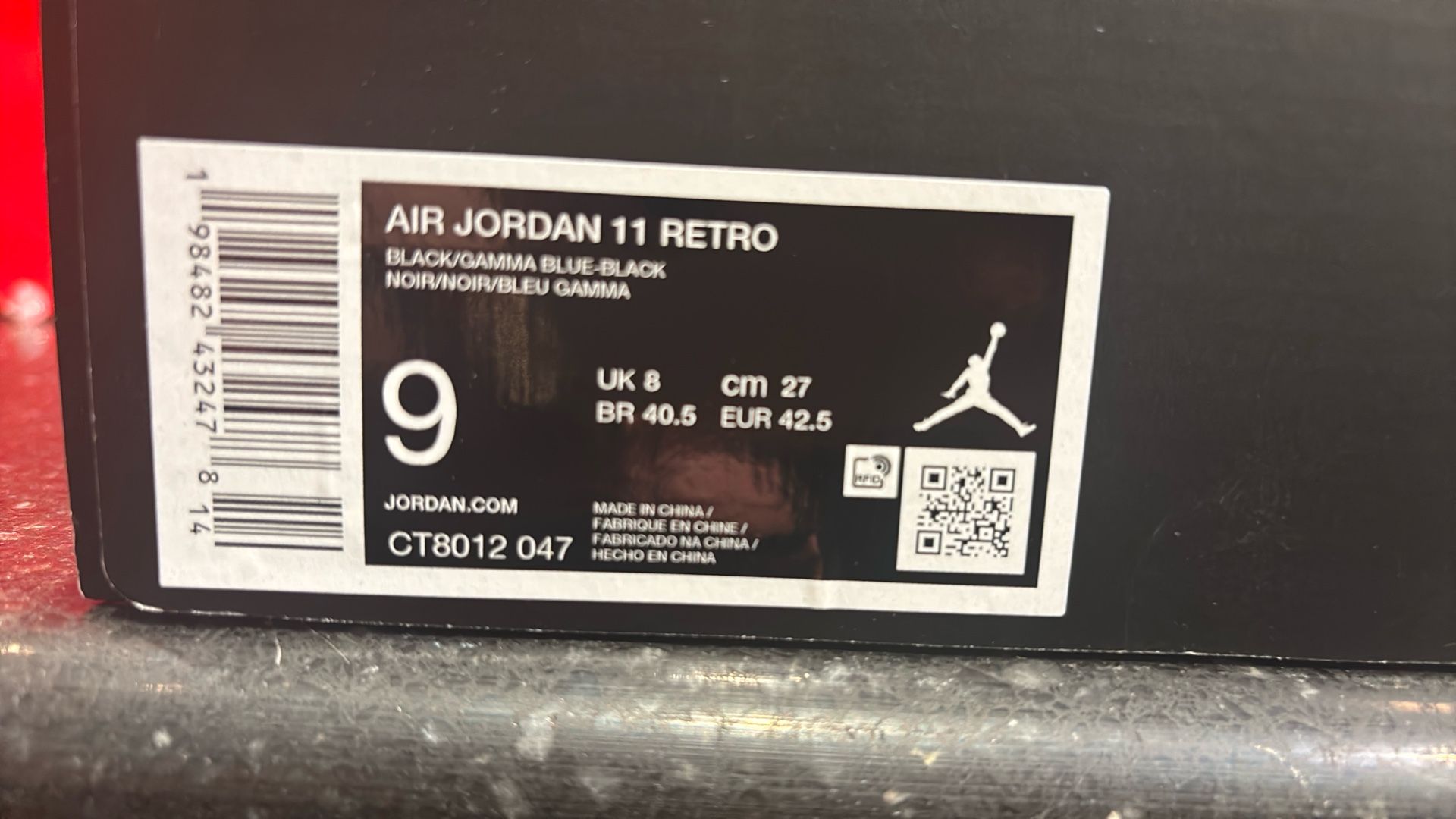 AIR JORDAN 11 RETRO GAMMAS