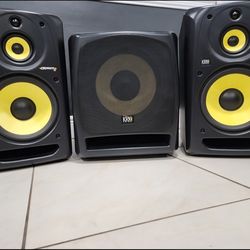 Studio Proffesional SPEAKERS And BASS SET